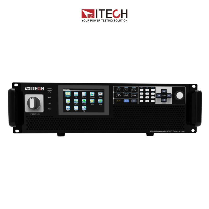 ITECH IT8206-350-90 Regenerative AC/DC Electronic Load (350 V, 90 A, 6 ...